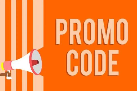 Writing note showing Promo Code. Business photo showcasing digital numbers that Stock-Illustration