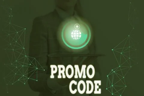 Writing note showing Promo Code. Business photo showcasing digital numbers that Stock Photos