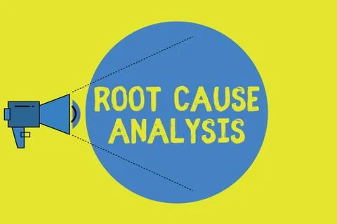Writing note showing Root Cause Analysis. Business photo showcasing Method of イラスト素材
