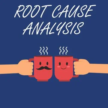Writing note showing Root Cause Analysis. Business photo showcasing Method of イラスト素材