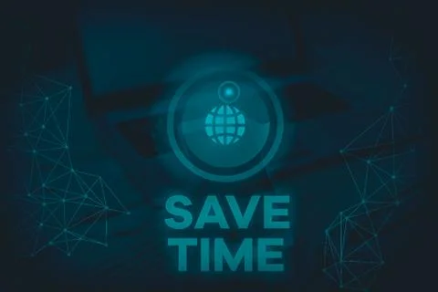 Writing note showing Save Time. Business photo showcasing to do something more Foto stock