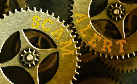 Writing note showing Scam Alert. Business photo showcasing unsolicited email Stock Illustration