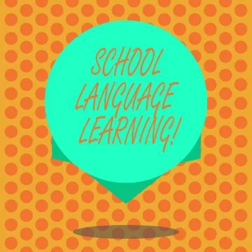 Writing note showing School Language Learning. Business photo showcasing school イラスト素材