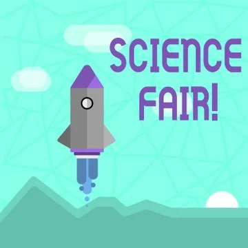 Writing note showing Science Fair. Business photo showcasing School competition 스톡 일러스트