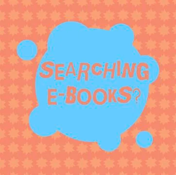 Writing note showing Searching E Booksquestion. Business photo showcasing Illustrazione stock