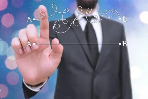 Writing note showing Simplify your ideas. Business photo showcasing Make your Stock Photos