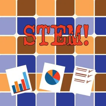 Writing note showing Stem. Business photo showcasing Development destruction of Stock Illustration