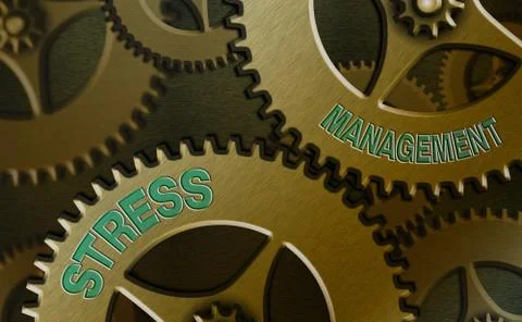 Writing note showing Stress Management. Business photo showcasing method of Stock Illustration