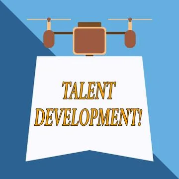 Writing note showing Talent Development. Business photo showcasing Building Ilustración de archivo