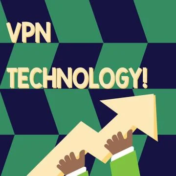 Writing note showing Vpn Technology. Business photo showcasing programming that Stock Illustration
