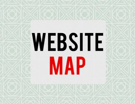 Writing note showing Website Map. Business photo showcasing designed to help Stock Illustration