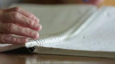 Writing in Notebook Stockbeeldmateriaal 21467838