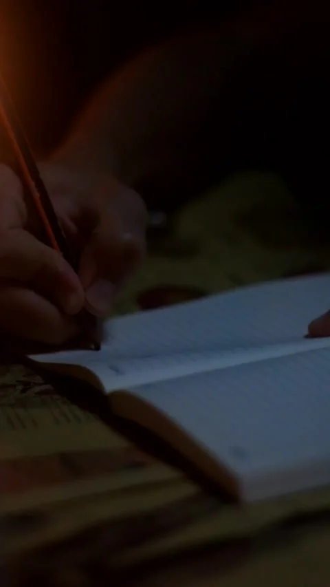 Writing notes Stock Footage 249891040