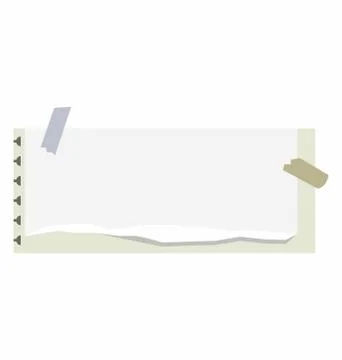 Writing Paper Design Stock Illustration
