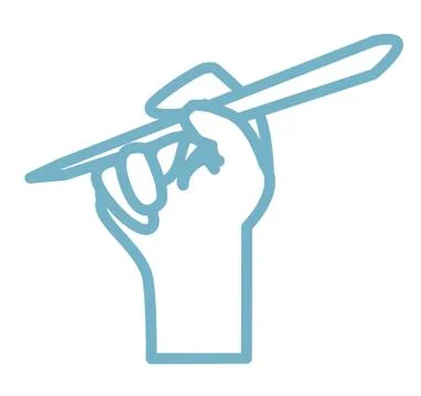 Writing pen Illustrazione stock