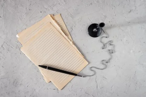 Writing pen Stock Photos