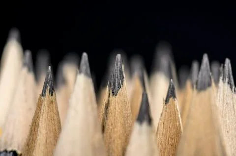 Writing pencils Stock Photos