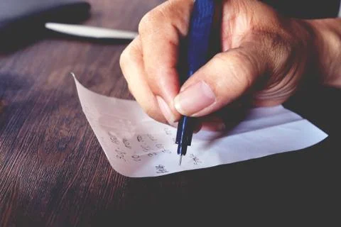 Writing Stock Photos