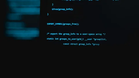 Writing programming code on laptop. Web site codes on computer monitor Stock Footage 123639806