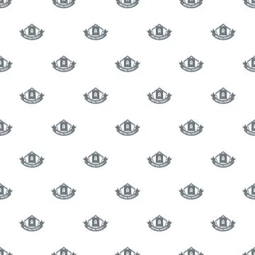 Writing project pattern seamless Stock Illustration