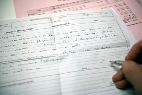 Writing a project 스톡 사진