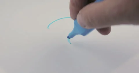 Writing Question Mark with marker Stock Footage 114305757