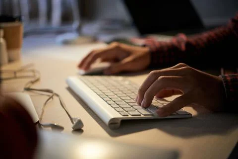 Writing script 스톡 사진