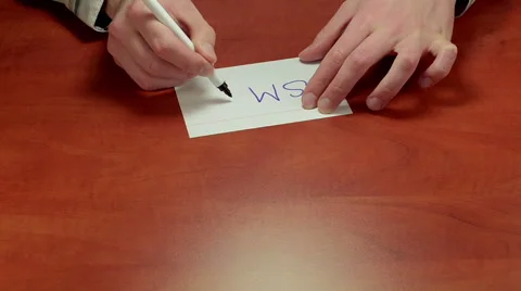 Writing short text SMS Vídeos de archivo 48529620