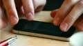 Writing sms/email on smartphone HD Footage