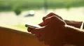 Writing sms/email on smartphone HD Footage