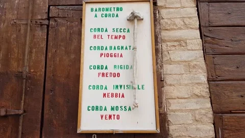 Writing in Spello, Italy Stock Footage 205086226