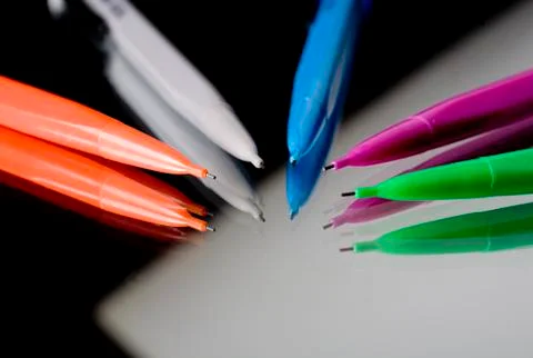 The writing subjects necessary Stock Photos
