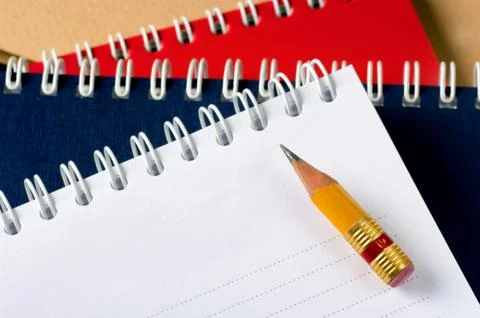 Writing subjects Stock Photos