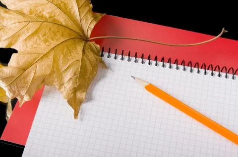 Writing subjects Stock Photos