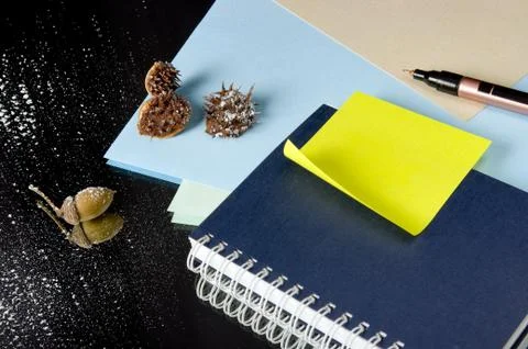 Writing subjects Stock Photos