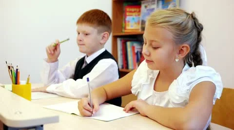 Writing task Stock Footage 11882227