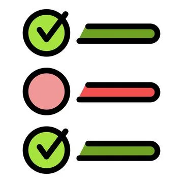 Writing task schedule icon vector flat イラスト素材