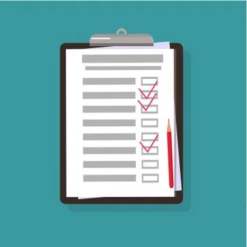 Writing the text. Image of a place for your text. Text on a white sheet Stock Illustration