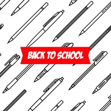 Writing tools Stock Illustration