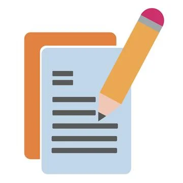 Writing vector icon Stock Illustration