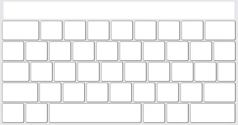 Writing the word Class of 2025 on a keyboard animation Stock Footage 308608188
