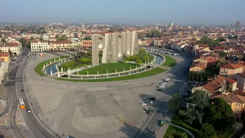 Written in 3D of Padua, on the main square. Vidéo 169759532