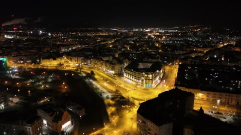 Wroclaw night time Stock Footage 263863762