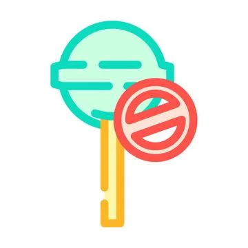 Wrong answer color icon vector illustration イラスト素材