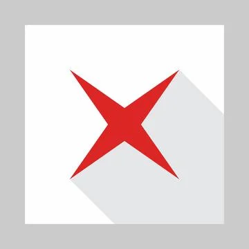 Wrong marks, Cross marks, Rejected, Disapproved, No, False, Not Ok, Wrong Cho Stock Illustration