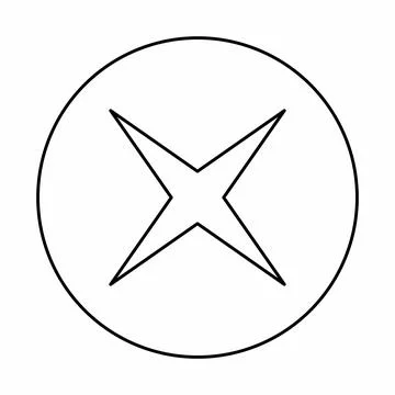 Wrong marks, Cross marks, Rejected, Disapproved, No, False, Not Ok, Wrong Cho Stock Illustration