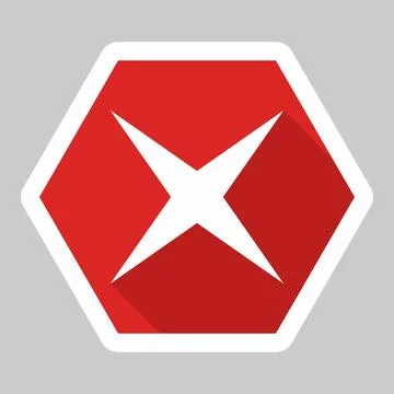 Wrong marks, Cross marks, Rejected, Disapproved, No, False, Not Ok, Wrong Cho Stock Illustration