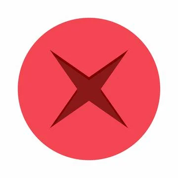 Wrong marks, Cross marks, Rejected, Disapproved, No, False, Not Ok, Wrong Cho Stock Illustration