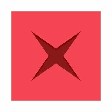 Wrong marks, Cross marks, Rejected, Disapproved, No, False, Not Ok, Wrong Cho Stock Illustration