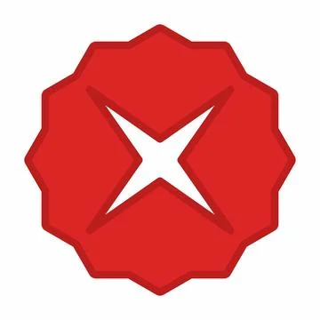 Wrong marks, Cross marks, Rejected, Disapproved, No, False, Not Ok, Wrong Cho Stock Illustration